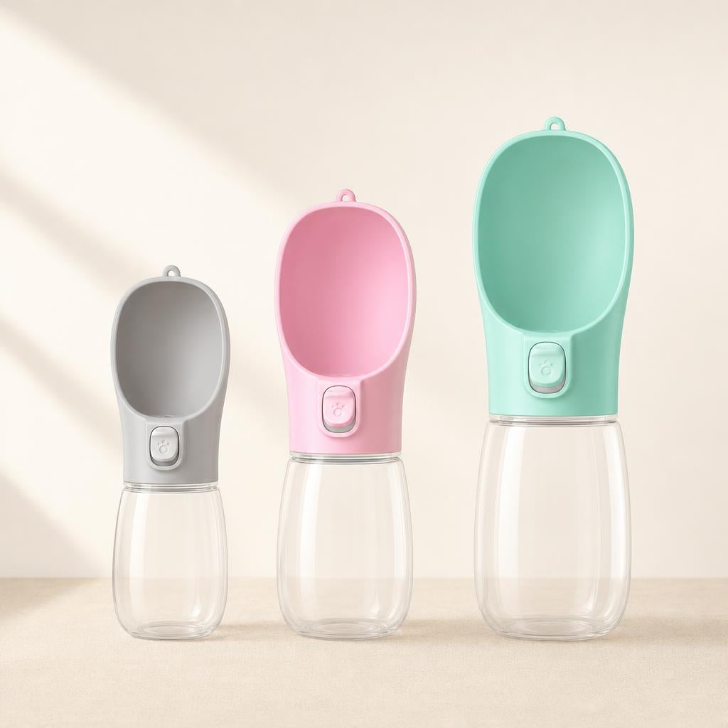 La botella Sorbo en tres tamaños y colores